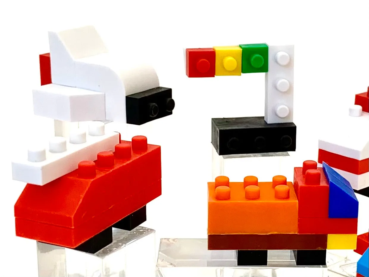382801 IWAKO BLOCK VEHICLES ERASERS-30