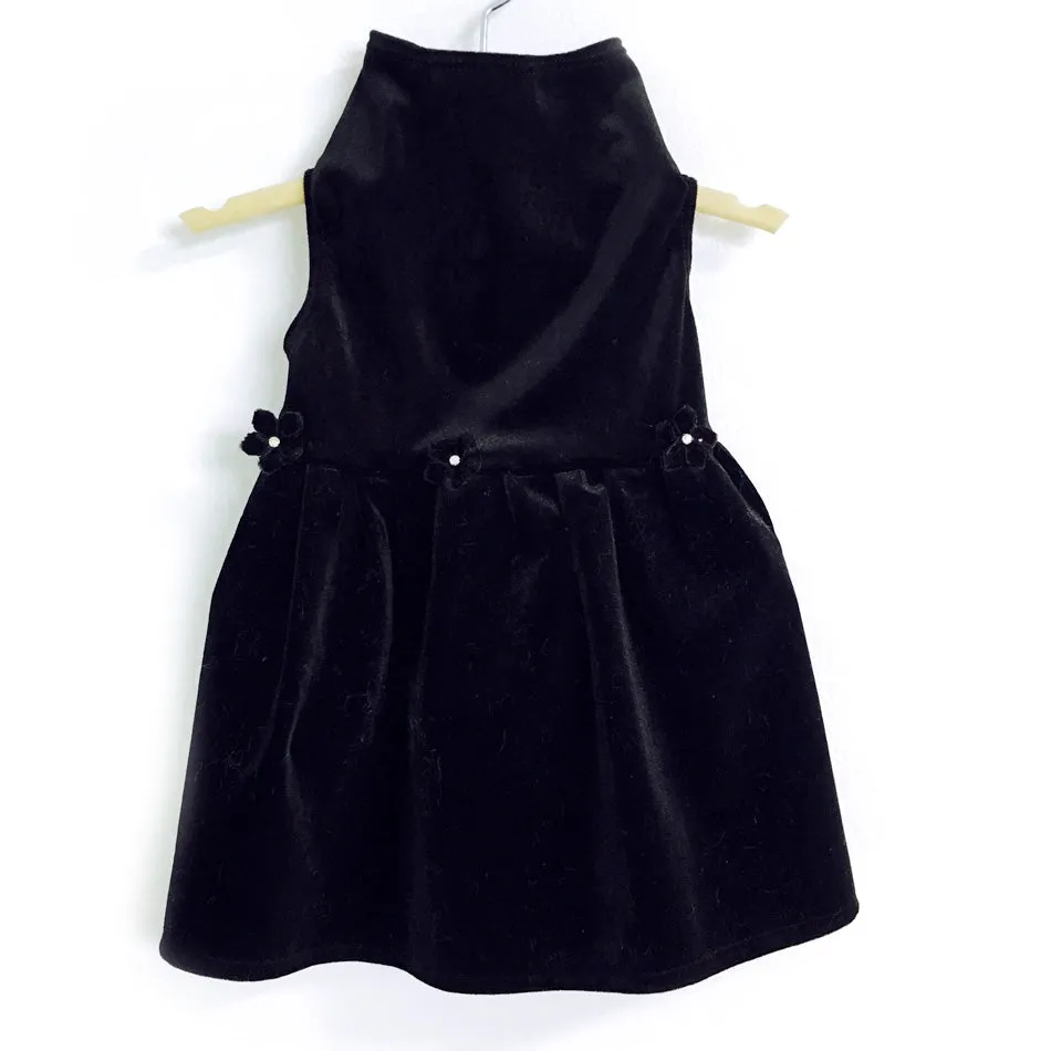 420 Daisy & Lucy Black Velvet Dress