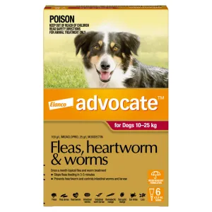 Advocate for Dogs 10-25kg 6 Months