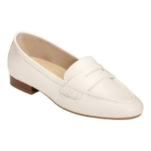 Aerosoles Women's MAP Out Loafer Bone Leather Slip On Shoes