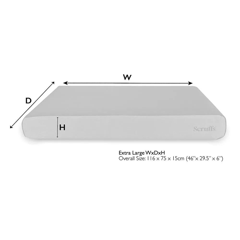 ArmourDillo Orthopaedic Dog Bed - Grey