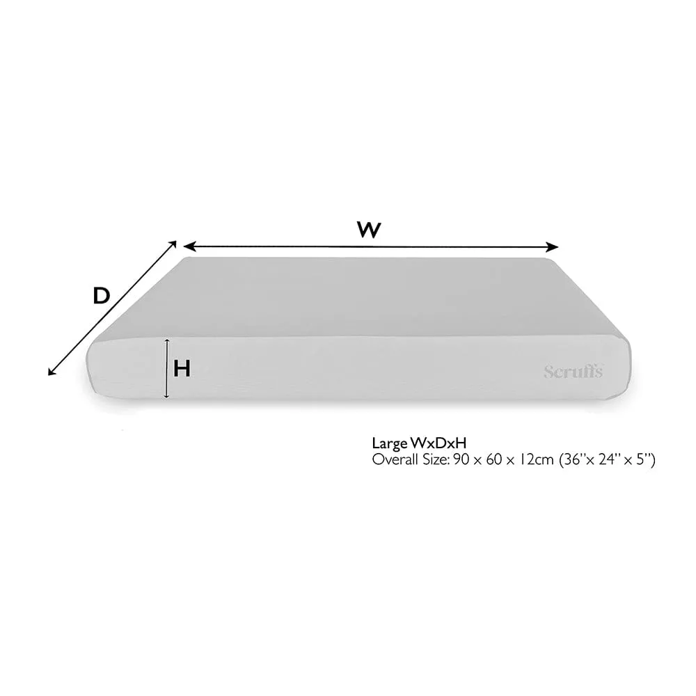 ArmourDillo Orthopaedic Dog Bed - Grey