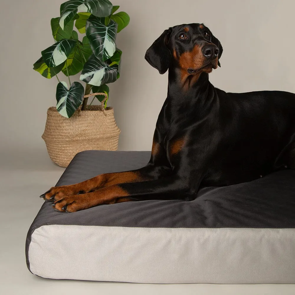 ArmourDillo Orthopaedic Dog Bed - Grey