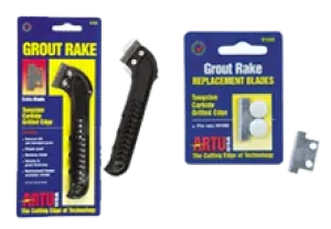 Artu Usa Grout Rake With Tungsten Carbide Blades DIY Grout Rake w/2 Blades