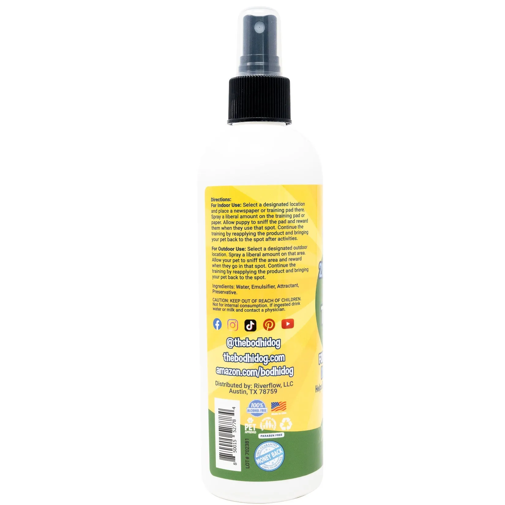 Bodhi Dog Extra Strength Potty Training Spray | Indoor Outdoor Potty Training Aid for Dogs & Puppies | Puppy Potty Training for Potty Pads | Made in USA