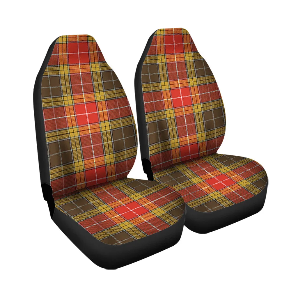 Buchanan Old Set Weathered Tartan Car Seat Cover