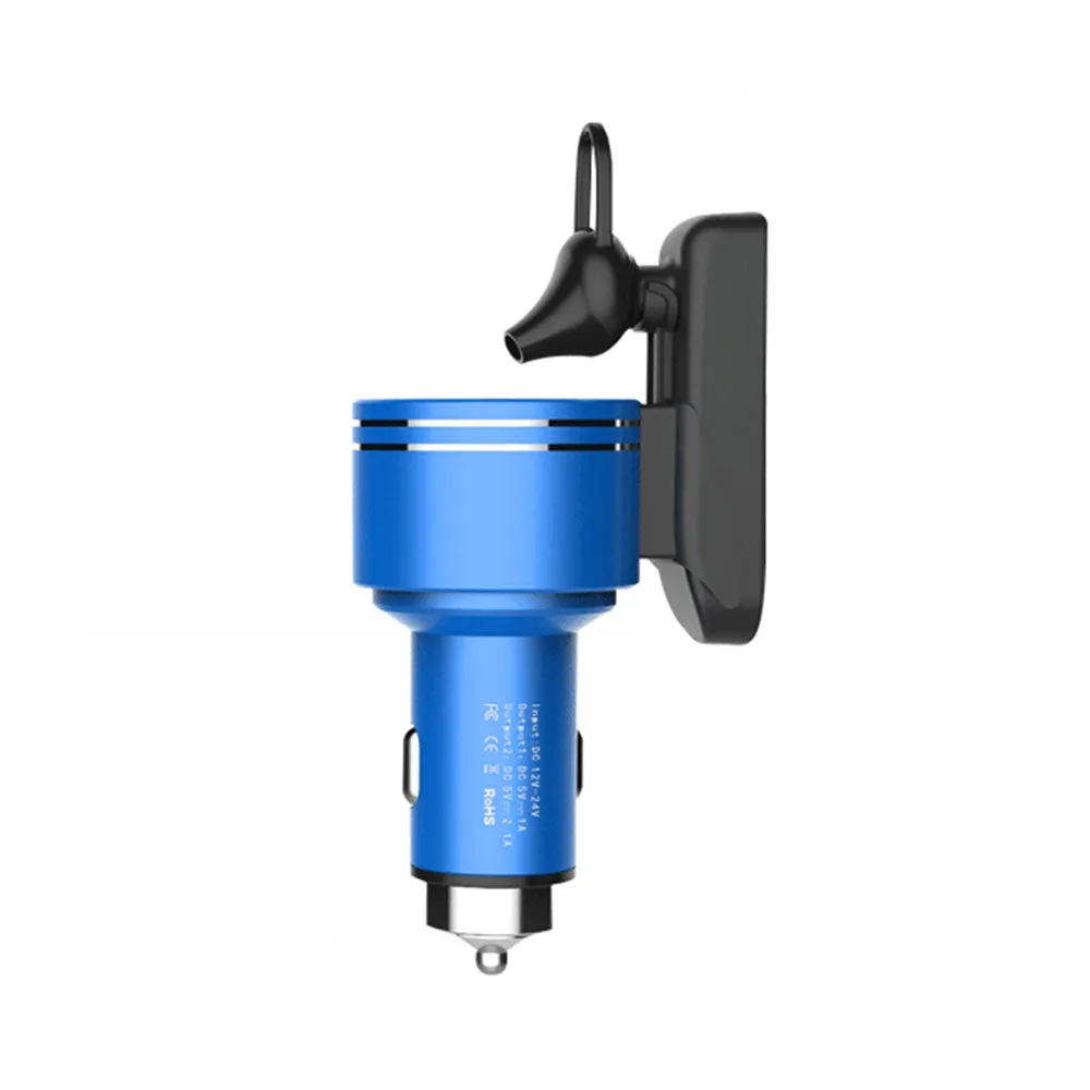 Car dedicated Bluetooth Earphone plus Car Charger