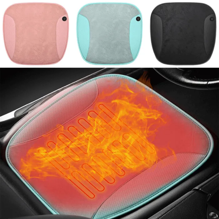 Car Heating Cushion Car Heated Seat Pad Car Seat Cover For Winter