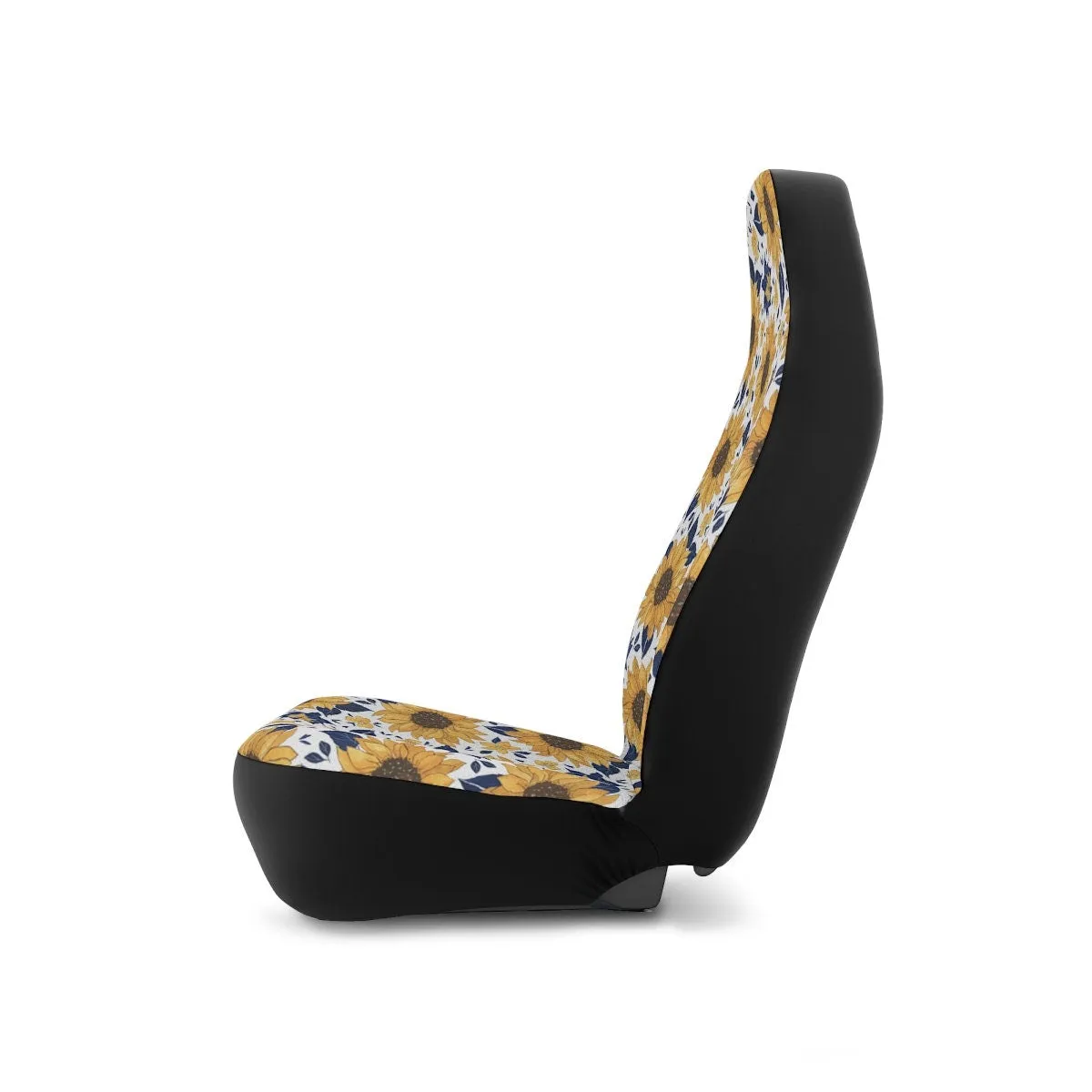 Car Seat Covers, Floral Cute Car Accessories for Women, Sunflower Hippie Car Decor, Universal Car Chair Cover, Boho Vehicle Seat Cover
