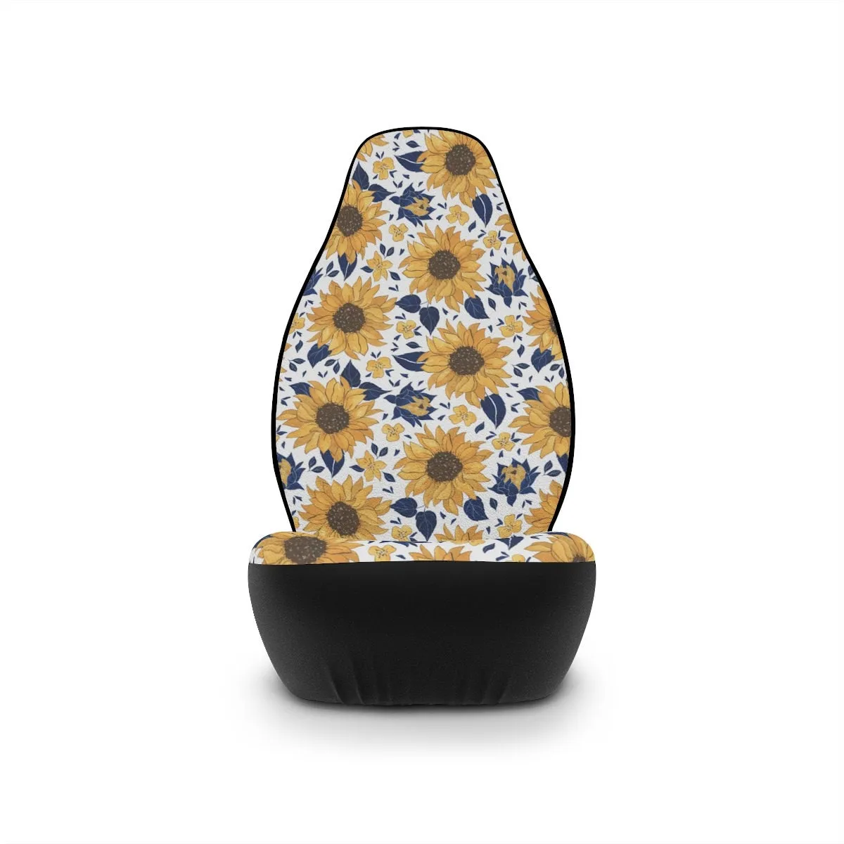 Car Seat Covers, Floral Cute Car Accessories for Women, Sunflower Hippie Car Decor, Universal Car Chair Cover, Boho Vehicle Seat Cover