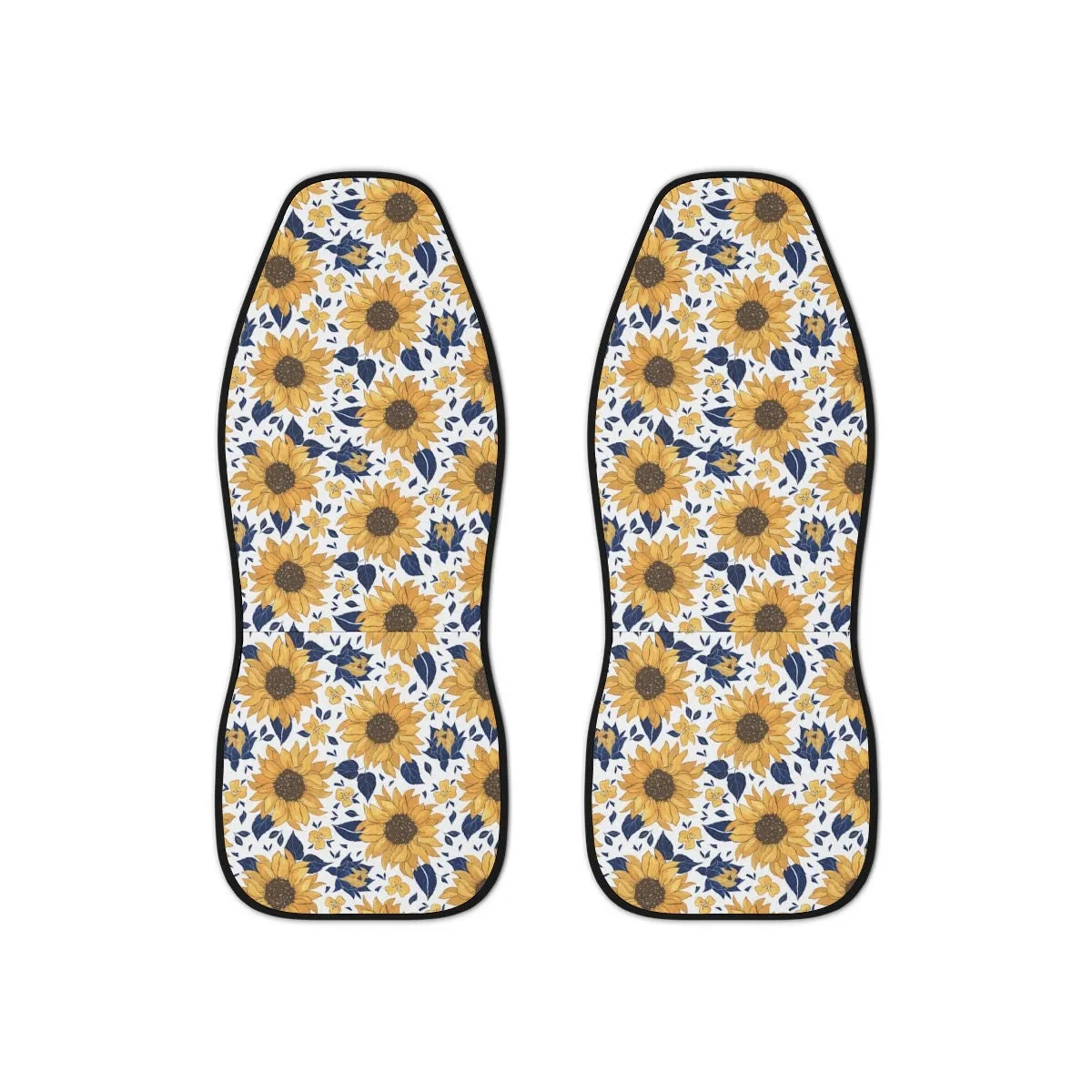 Car Seat Covers, Floral Cute Car Accessories for Women, Sunflower Hippie Car Decor, Universal Car Chair Cover, Boho Vehicle Seat Cover