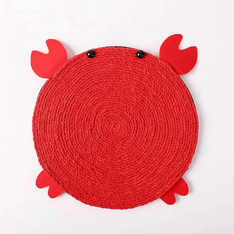Cartoon shaped Cat Sisal Scratching Pad
