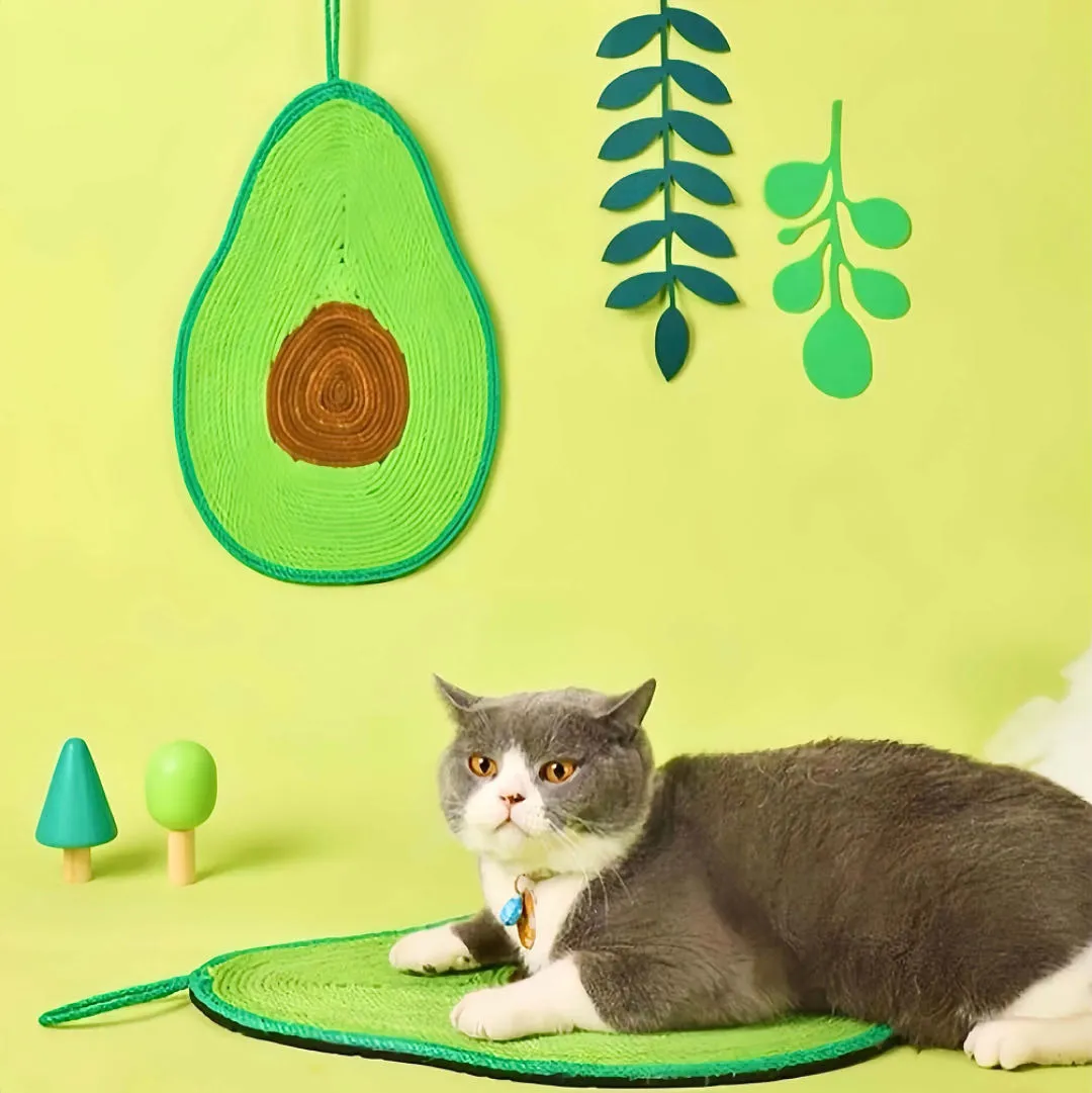 Cartoon shaped Cat Sisal Scratching Pad