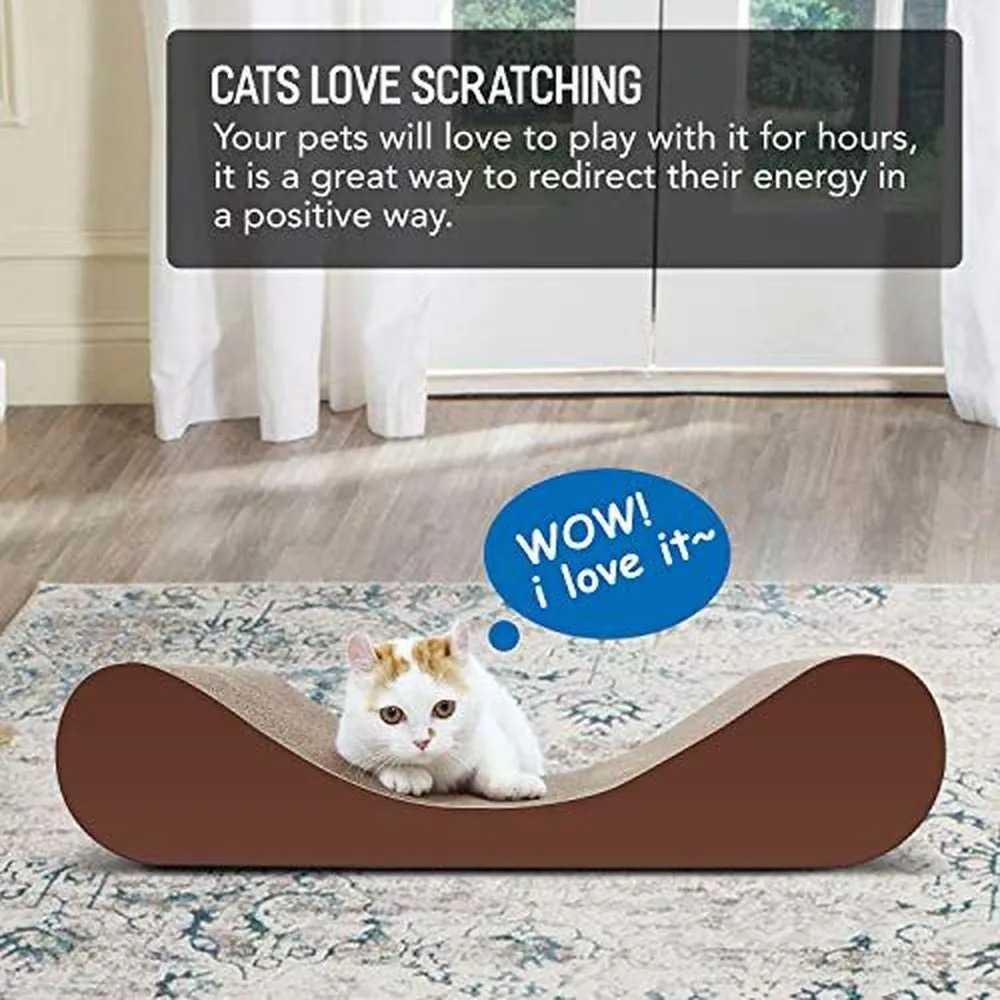 Cat Scratcher Cardboard Lounge Bed