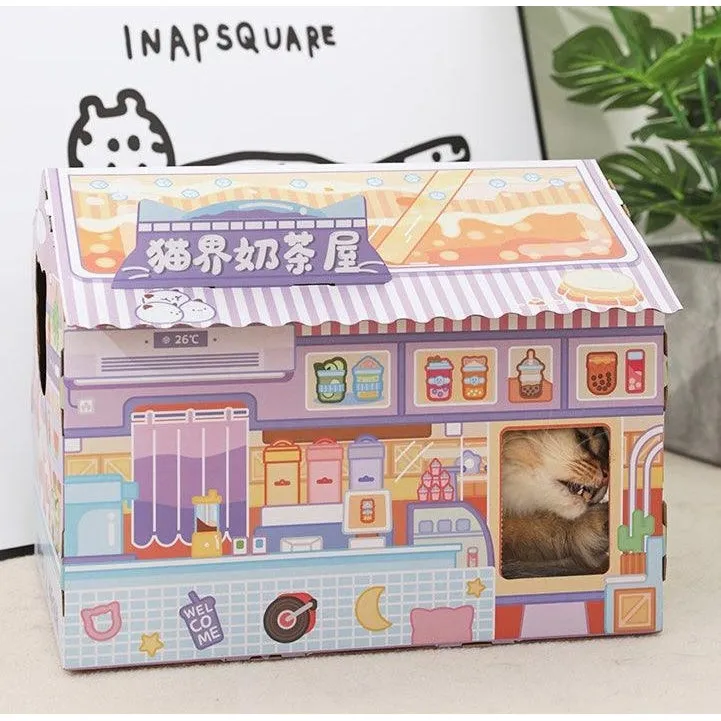 Cat Shop Style Scratcher