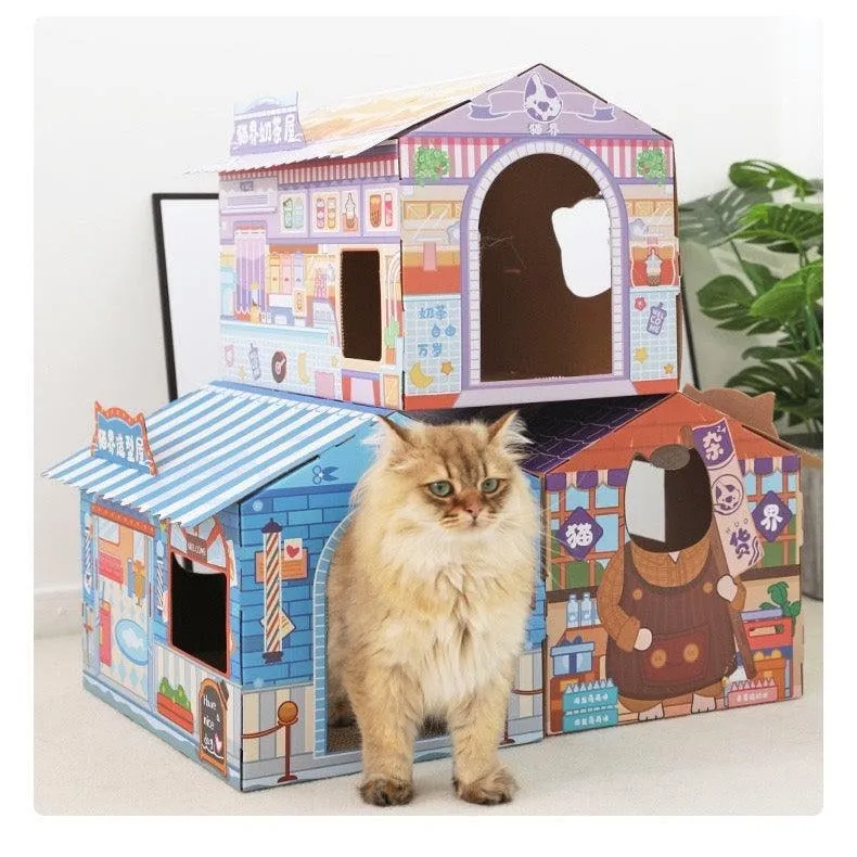 Cat Shop Style Scratcher