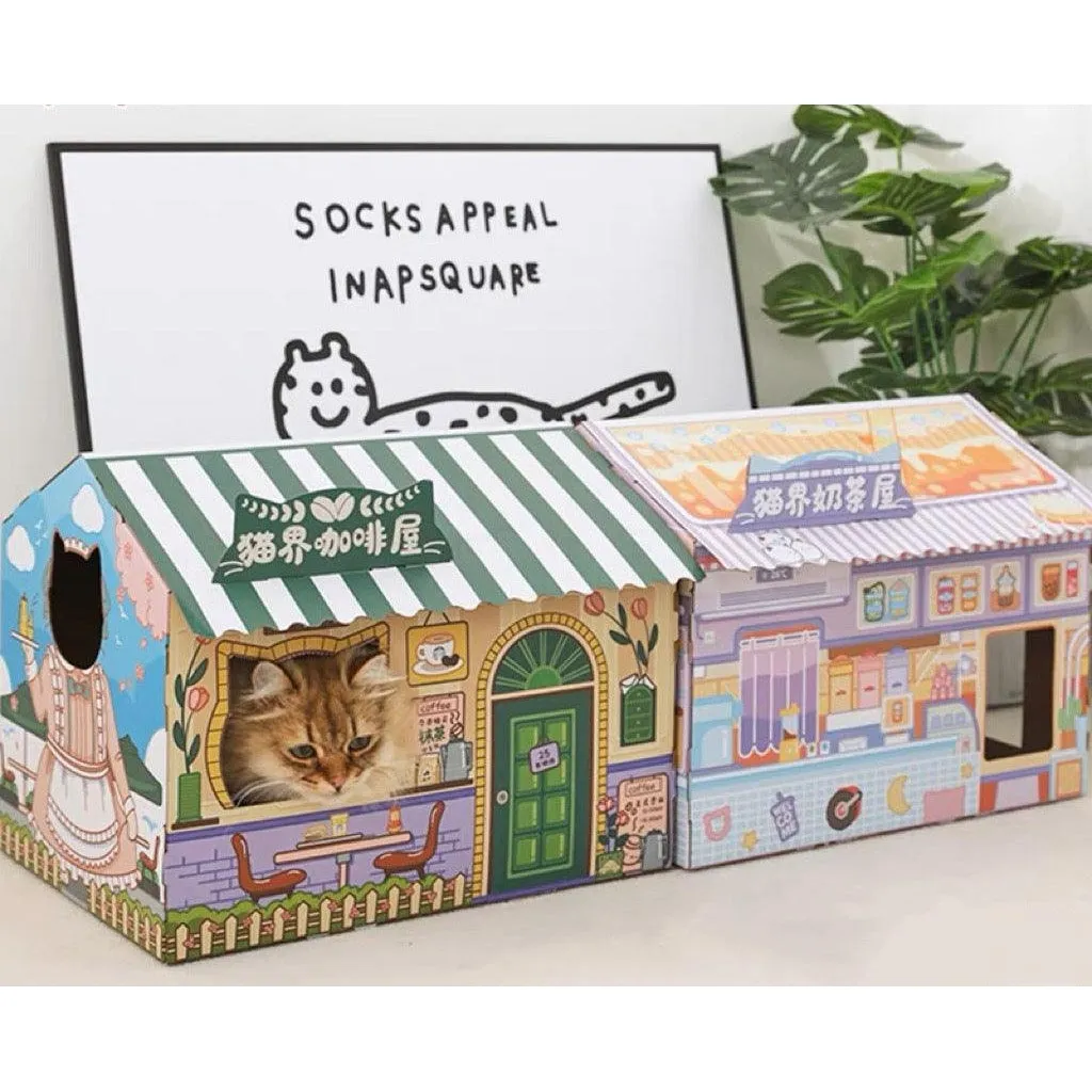 Cat Shop Style Scratcher