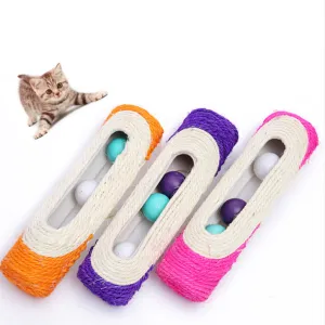 Cat toy long drum three ball