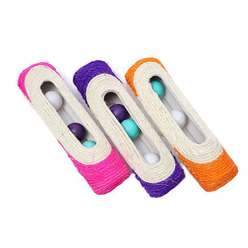 Cat toy long drum three ball