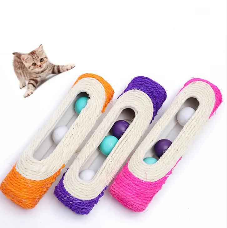 Cat toy long drum three ball