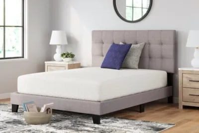 Chime 12 Inch Memory Foam Queen Mattress in a Box with Head-Foot Model Best Queen Adjustable Base