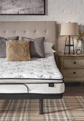Chime 12 Inch Memory Foam Queen Mattress in a Box with Head-Foot Model Best Queen Adjustable Base