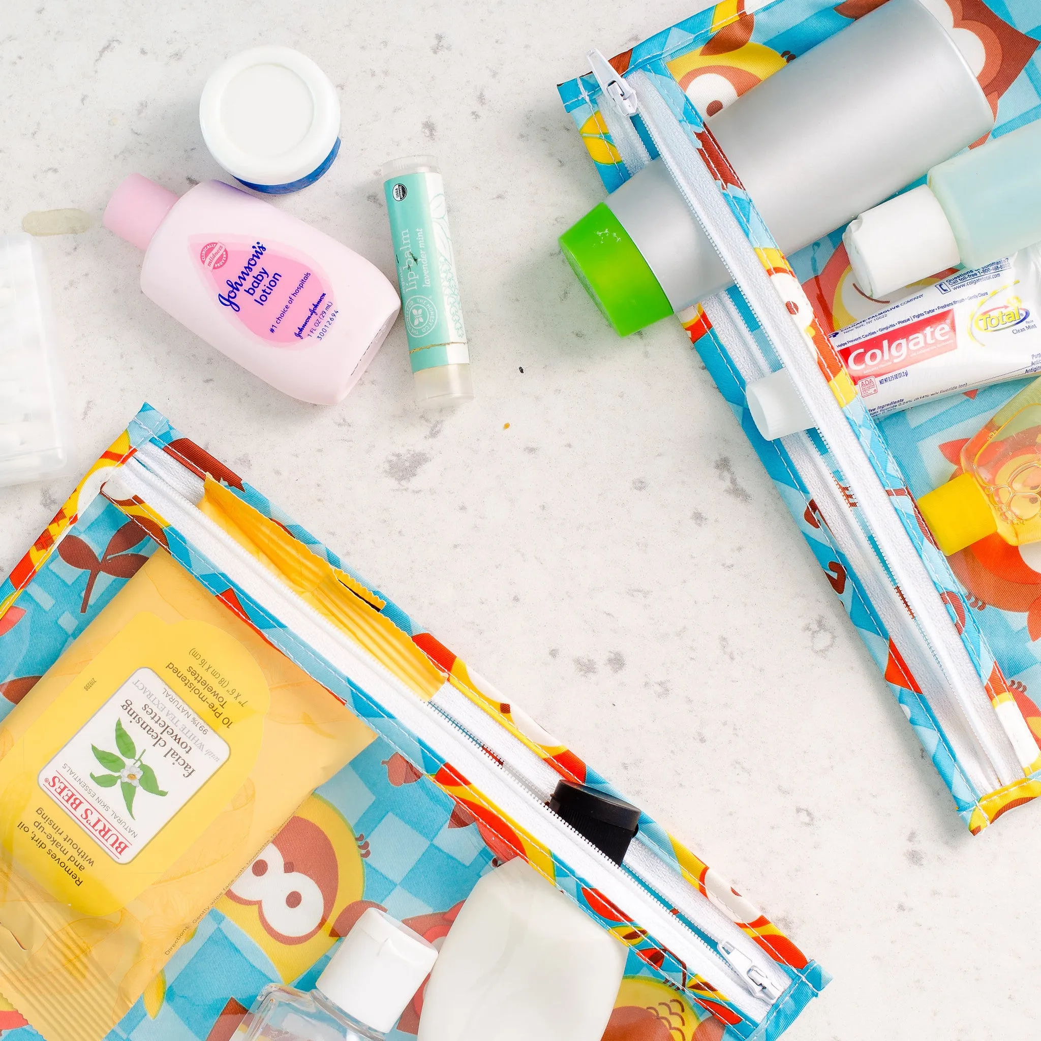 Clear Travel Bag 3 Pack