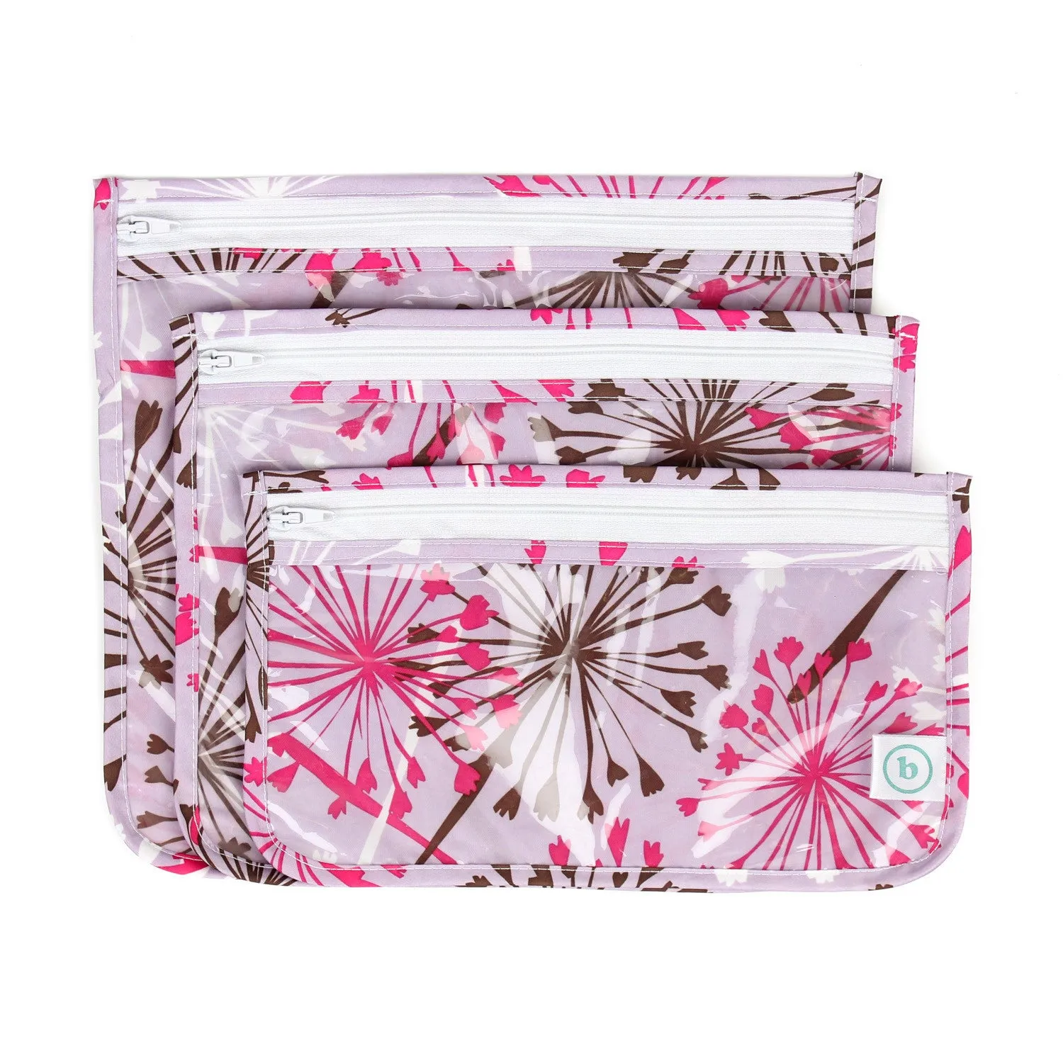 Clear Travel Bag 3 Pack