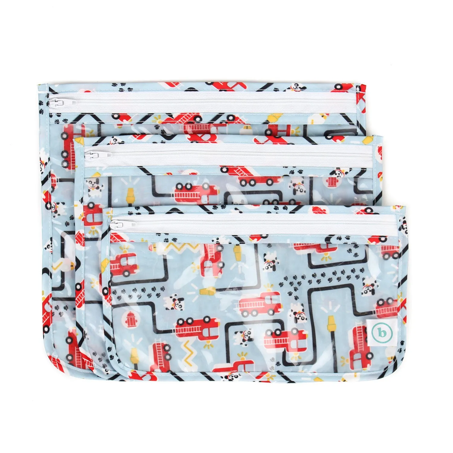 Clear Travel Bag 3 Pack