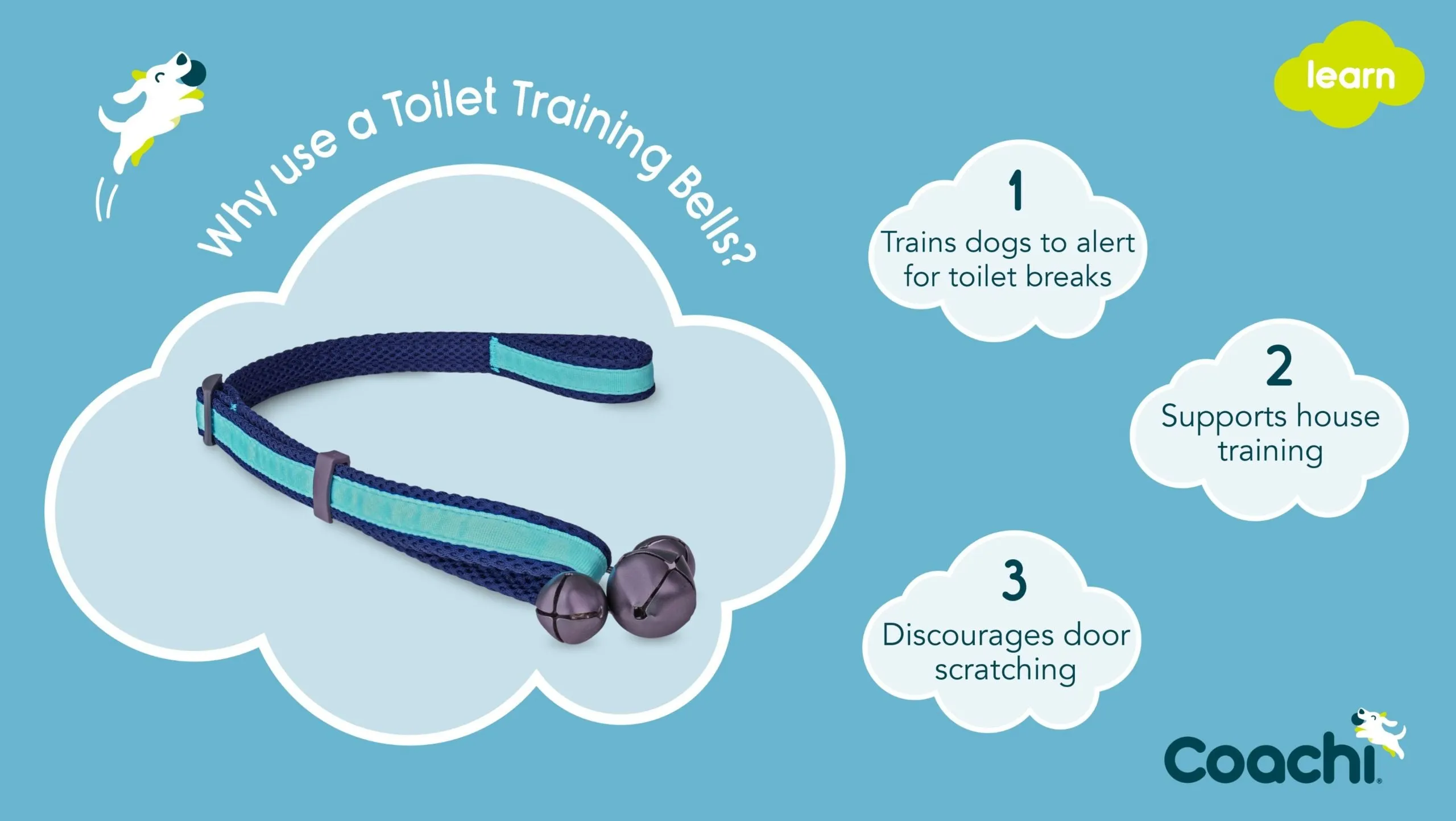 Coachi Toilet Training Bells