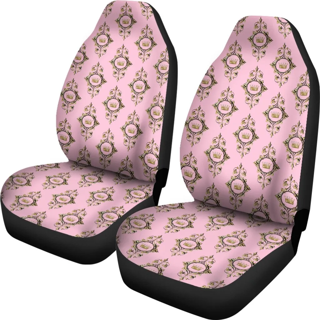 Custom Car Seat Covers - Queen #103 | Pink Car Seat Covers for Vehicle, Car Accessories for Women Seat Covers, Seat Covers for Car For Women