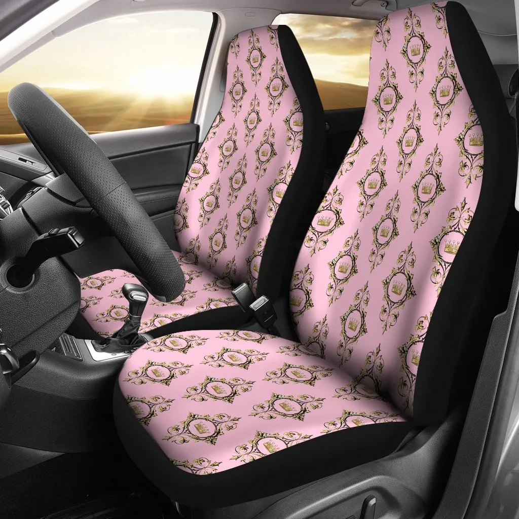 Custom Car Seat Covers - Queen #103 | Pink Car Seat Covers for Vehicle, Car Accessories for Women Seat Covers, Seat Covers for Car For Women
