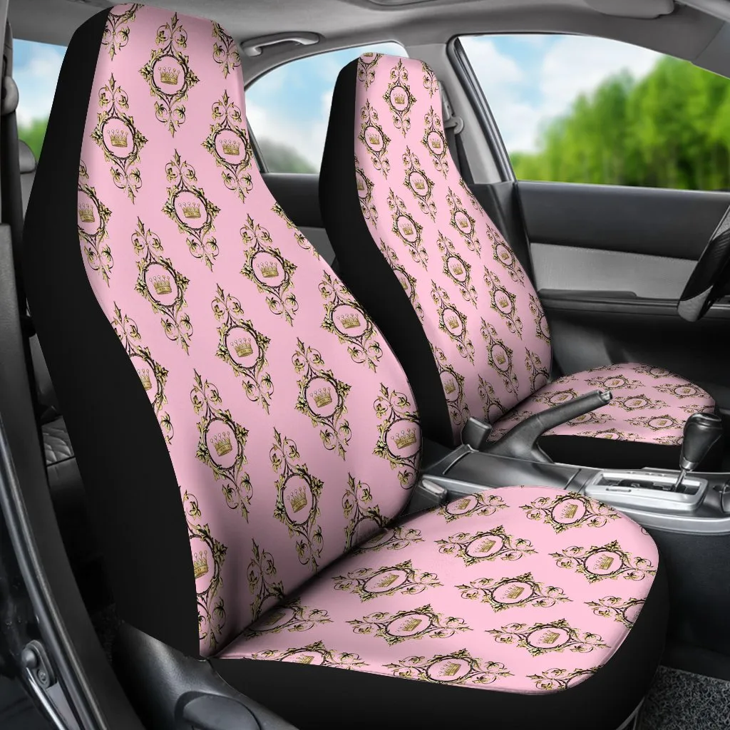 Custom Car Seat Covers - Queen #103 | Pink Car Seat Covers for Vehicle, Car Accessories for Women Seat Covers, Seat Covers for Car For Women