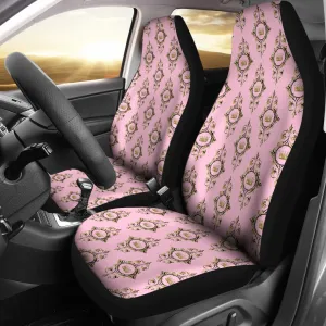 Custom Car Seat Covers - Queen #103 | Pink Car Seat Covers for Vehicle, Car Accessories for Women Seat Covers, Seat Covers for Car For Women