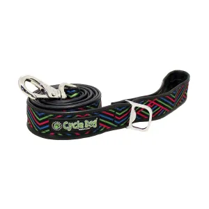 Cycle Dog Multi Black Diagonals Dog Leash 6'