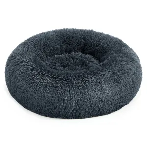 Dog Bed with Removable Washable Cusion Dark Gray