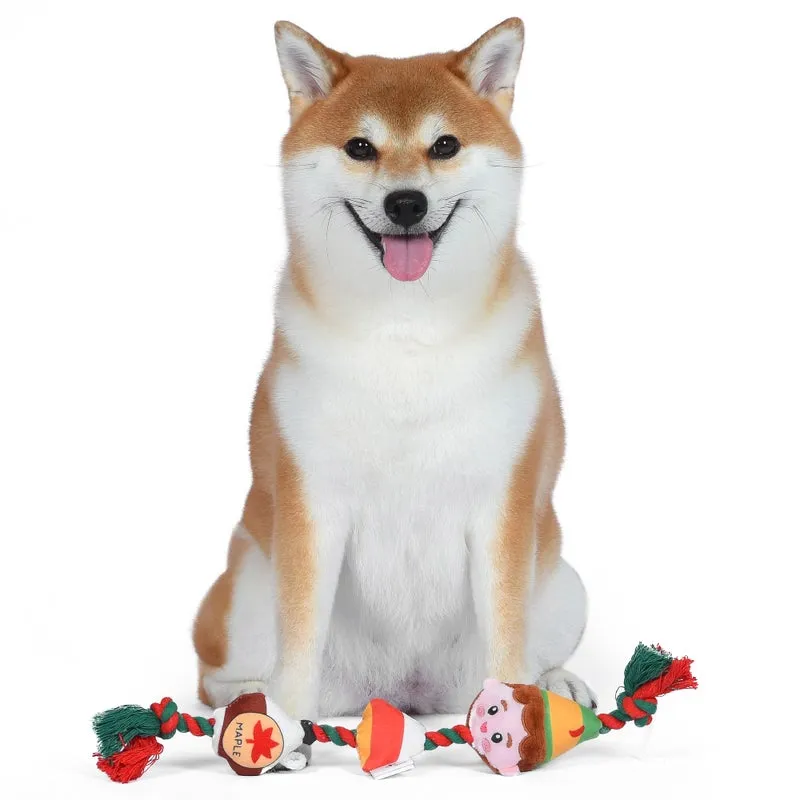 Elf: Holiday 7" Buddy, Candy, and Maple Syrup Rope Toy