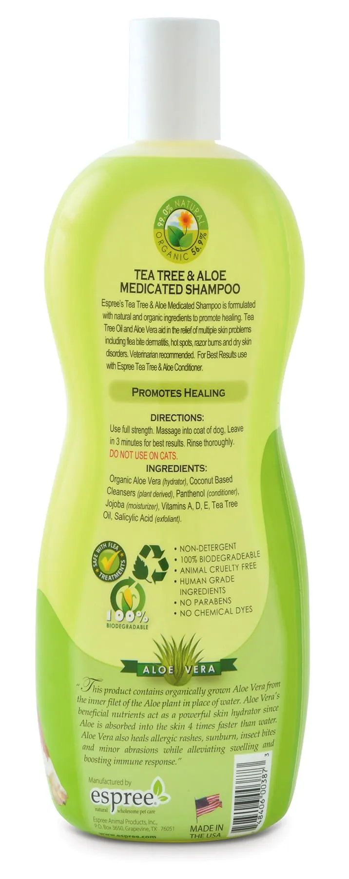 Espree Tea Tree & Aloe Medicated Shampoo