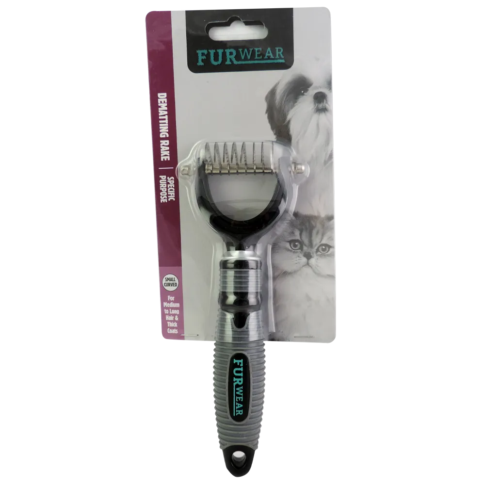 Furwear - Dematting Rake (Small/Curved)
