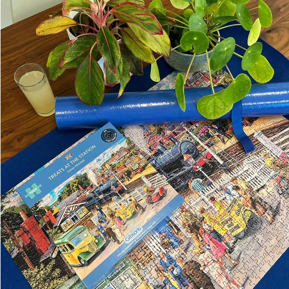 Gibsons Games 1000 Piece 'Treats at the Station' Jigsaw Puzzle