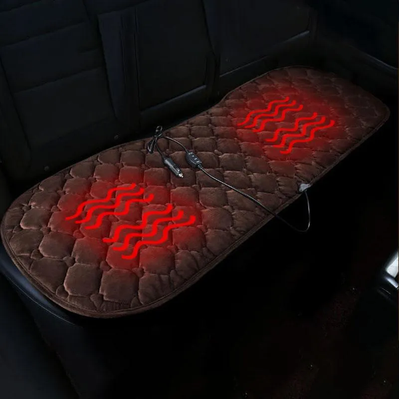 Heated Seat Cushions 12-Volt Winter Car Seat Heating Pads Warmer Protector