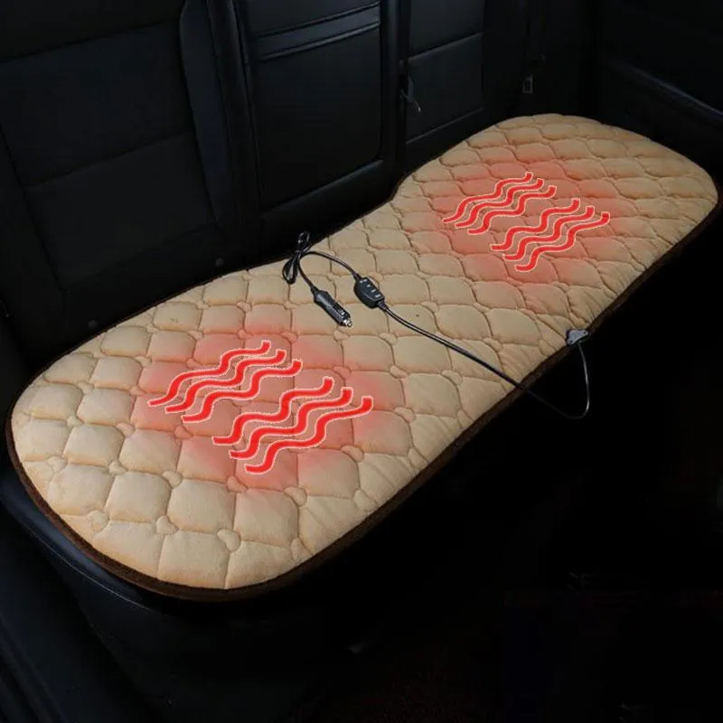 Heated Seat Cushions 12-Volt Winter Car Seat Heating Pads Warmer Protector