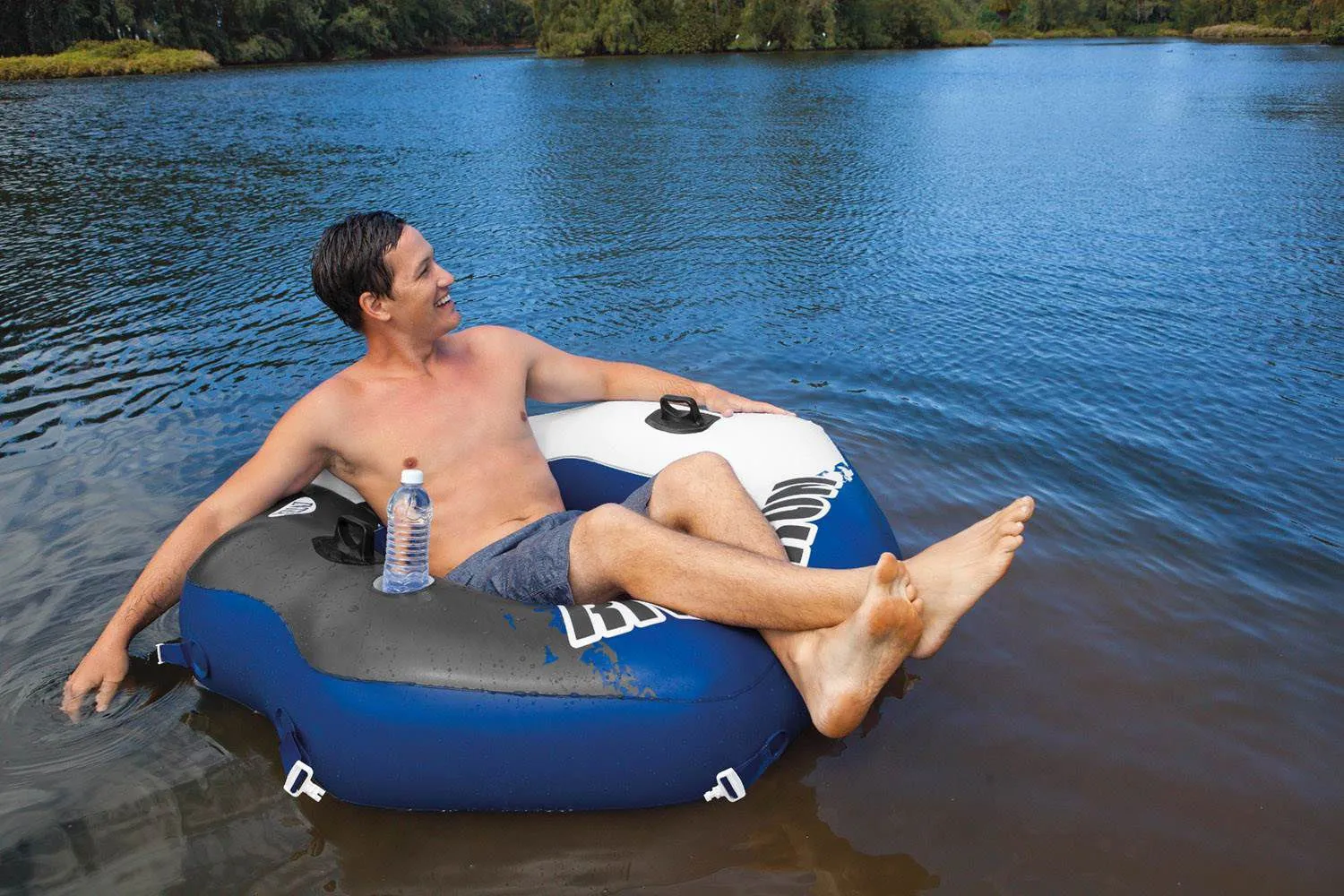 Intex River Run Connect inflatable water raft (4 pcs.)   Intex cooler for 2 people