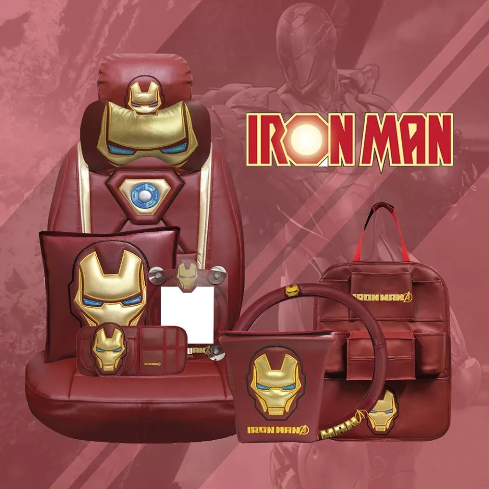 Iron Man Car Seat Covers Superior LE