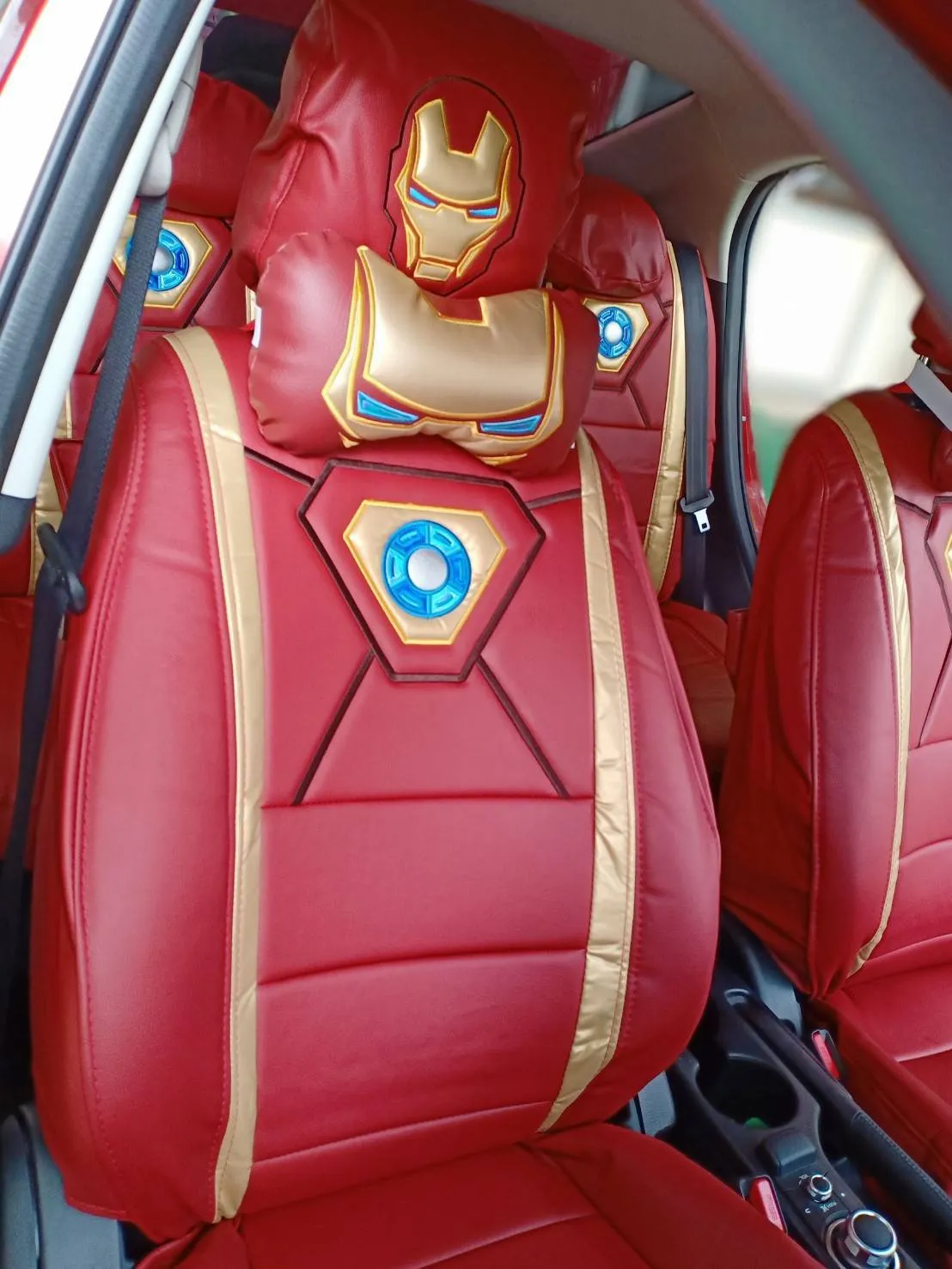 Iron Man Car Seat Covers Superior LE