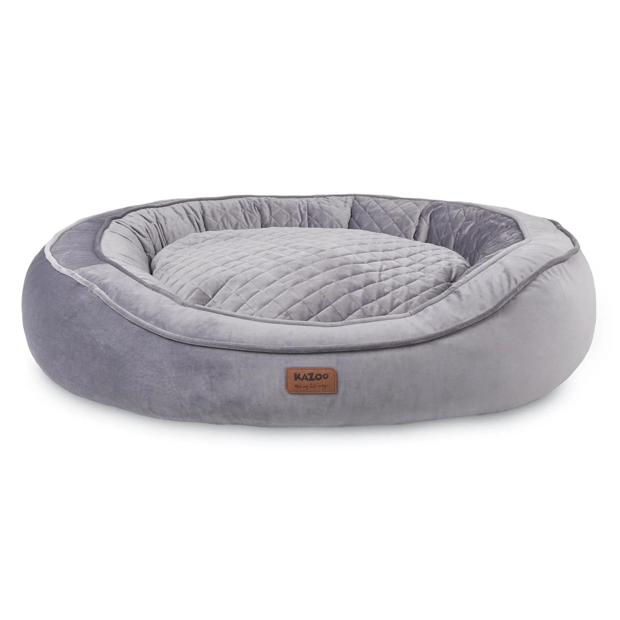 Kazoo Bilby Extra Large Grey Dog Bed^^^