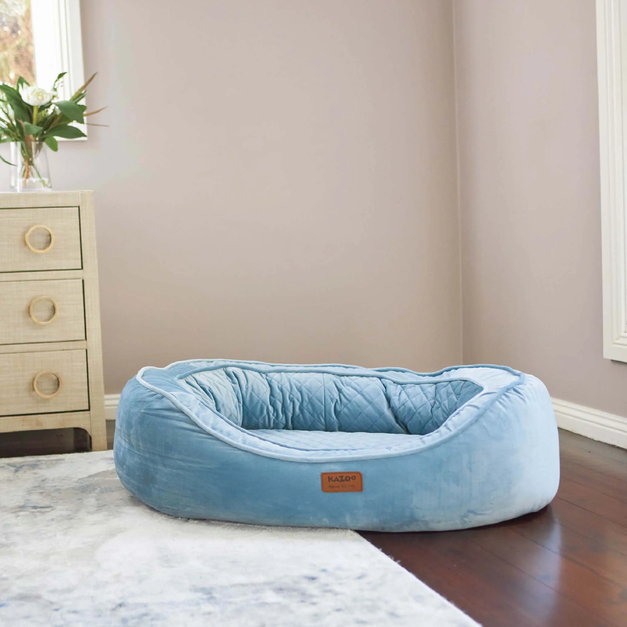 Kazoo Bilby Extra Large Twilight Blue Dog Bed^^^
