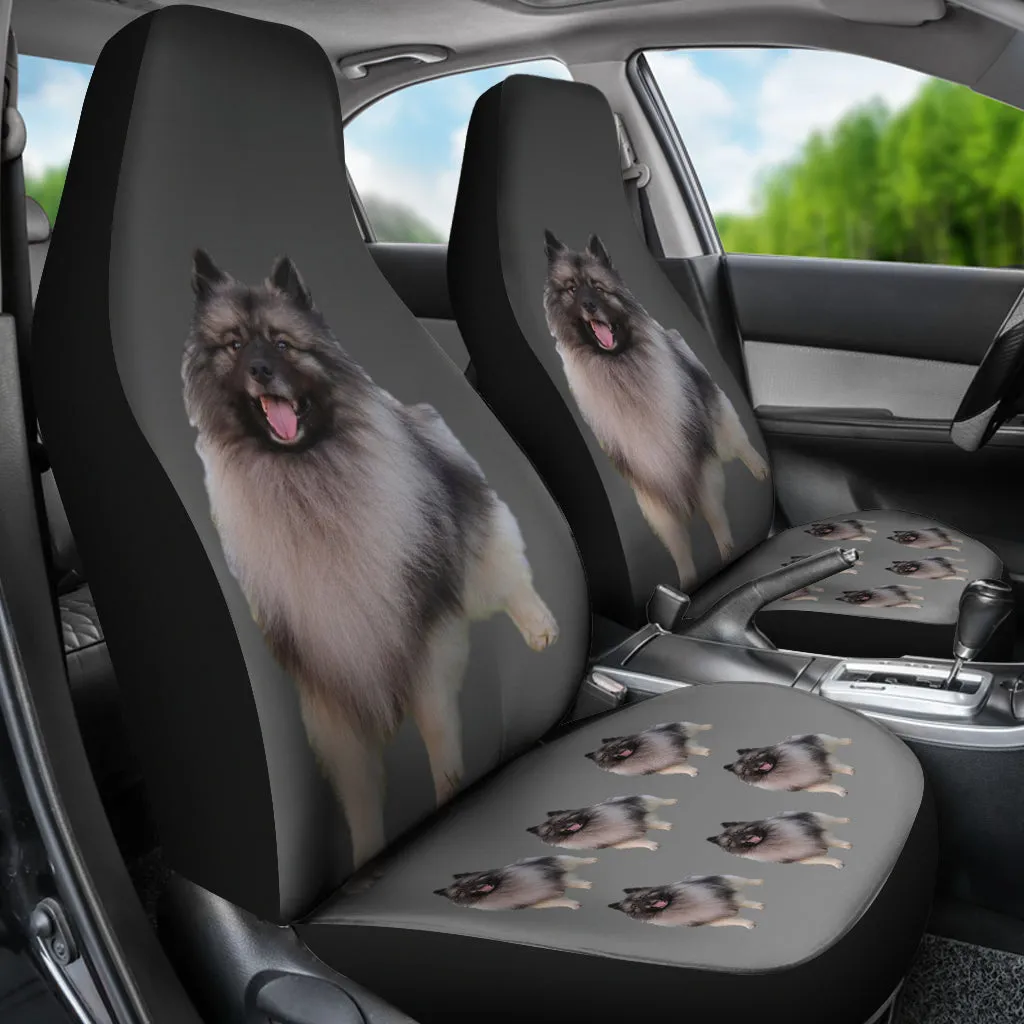 Keeshond Car Seat Covers (Set of 2)
