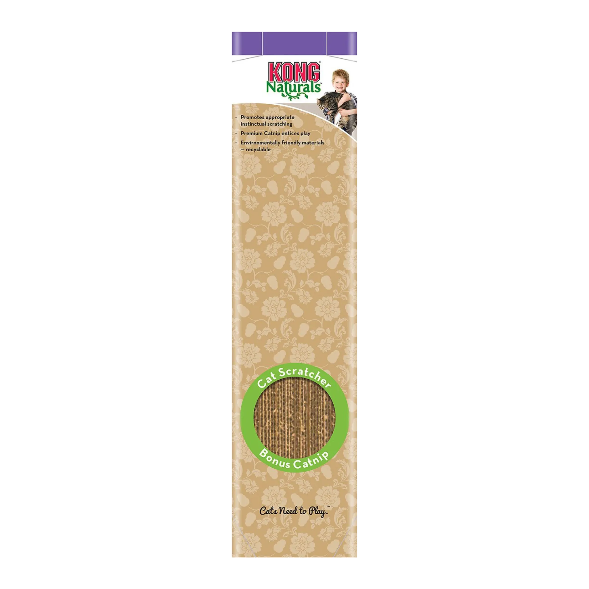 KONG Naturals Cat Scratcher, Single