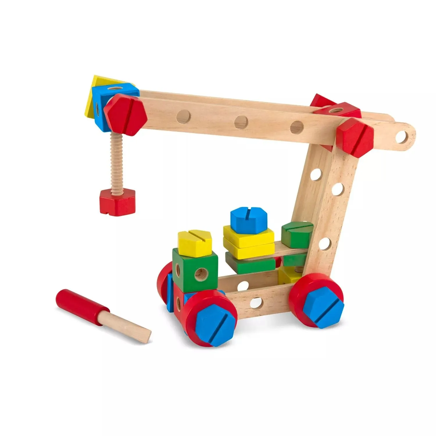 Melissa & Doug construction set in Melissa & Doug box